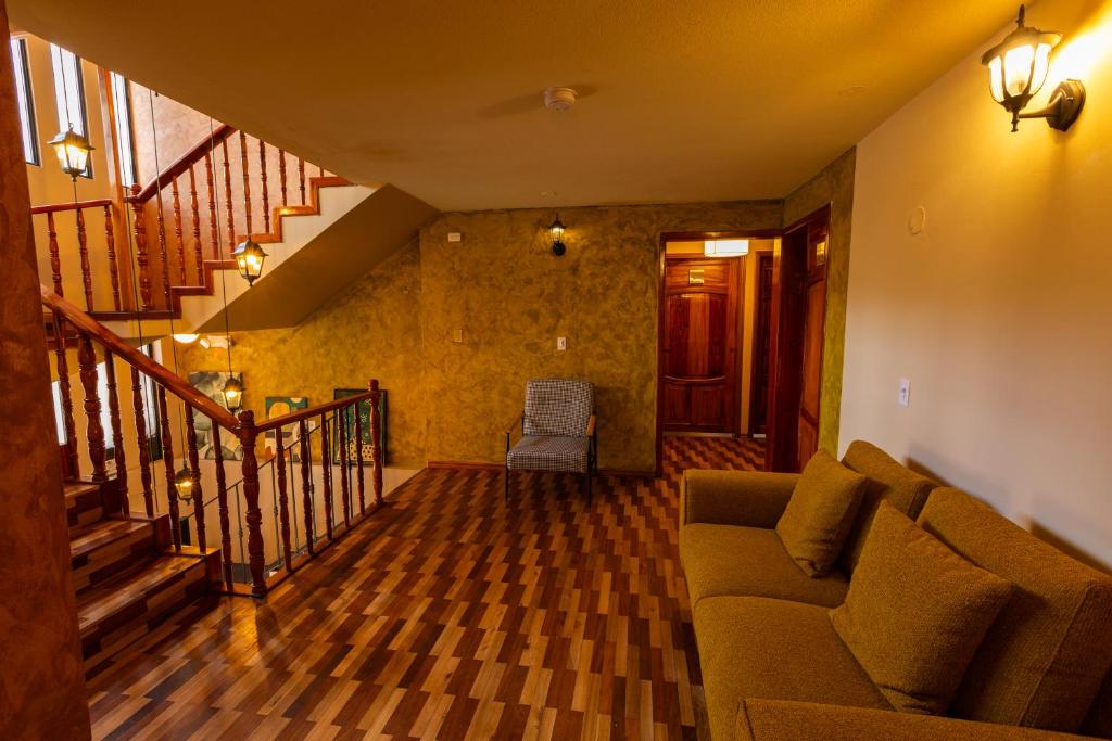 Posezení v ubytování Hotel Casa Agave