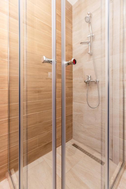Koupelna v ubytování Apartments Posejdon Lux