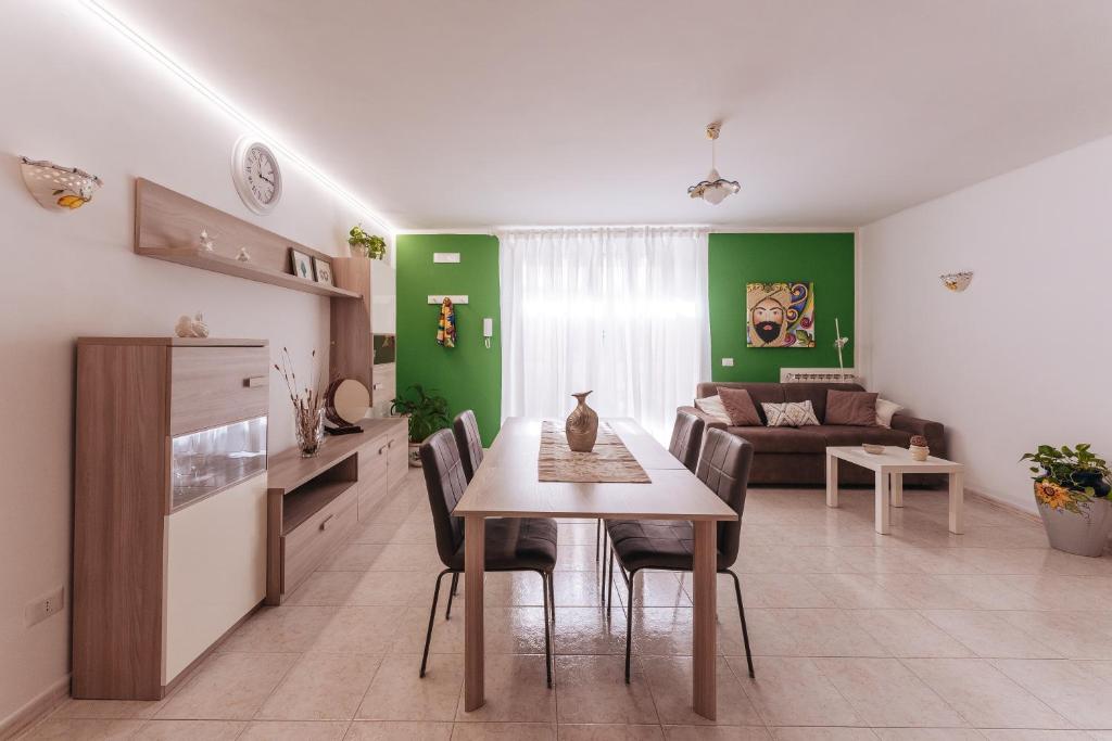 Η κουζίνα ή μικρή κουζίνα στο Residenza Il Moro