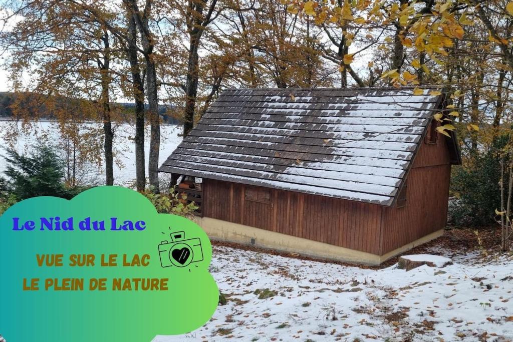 Le Nid du Lac v zimě