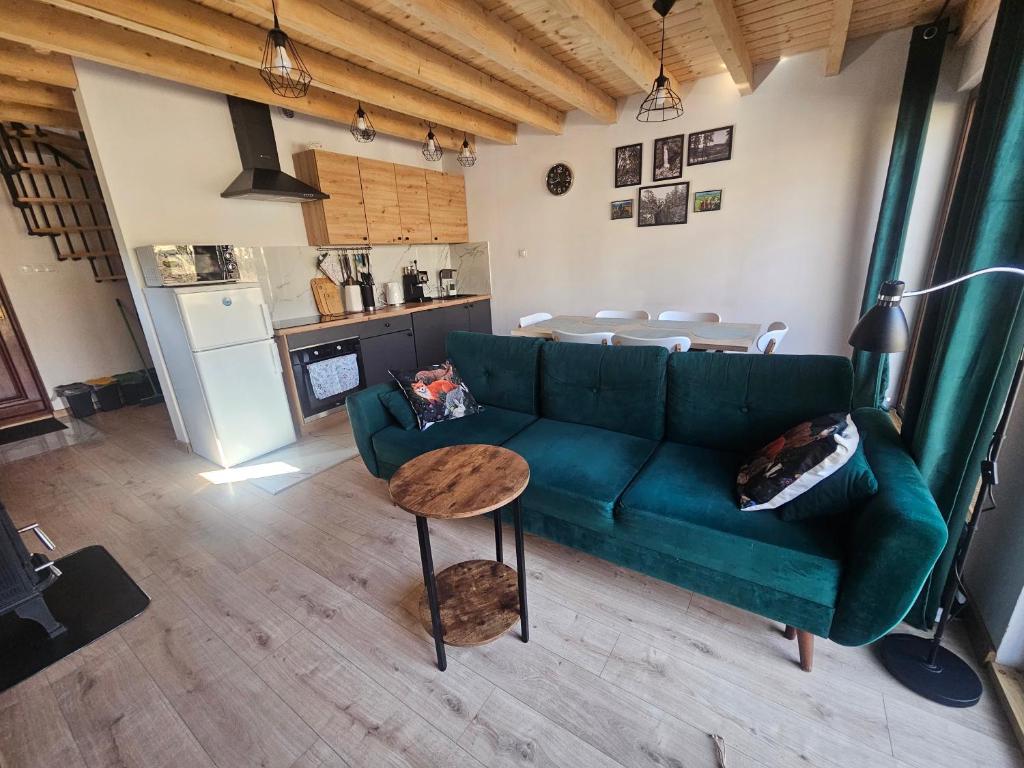 Kuchyňa alebo kuchynka v ubytovaní Nad Potokiem z Alpakami