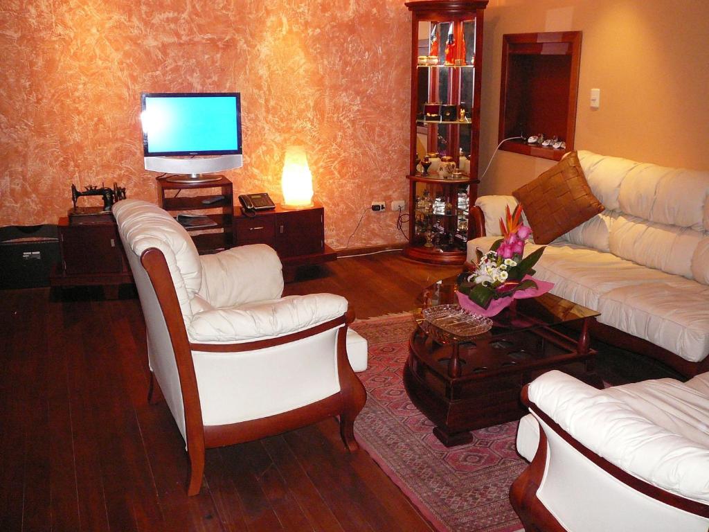 Posezení v ubytování Hotel Coronel