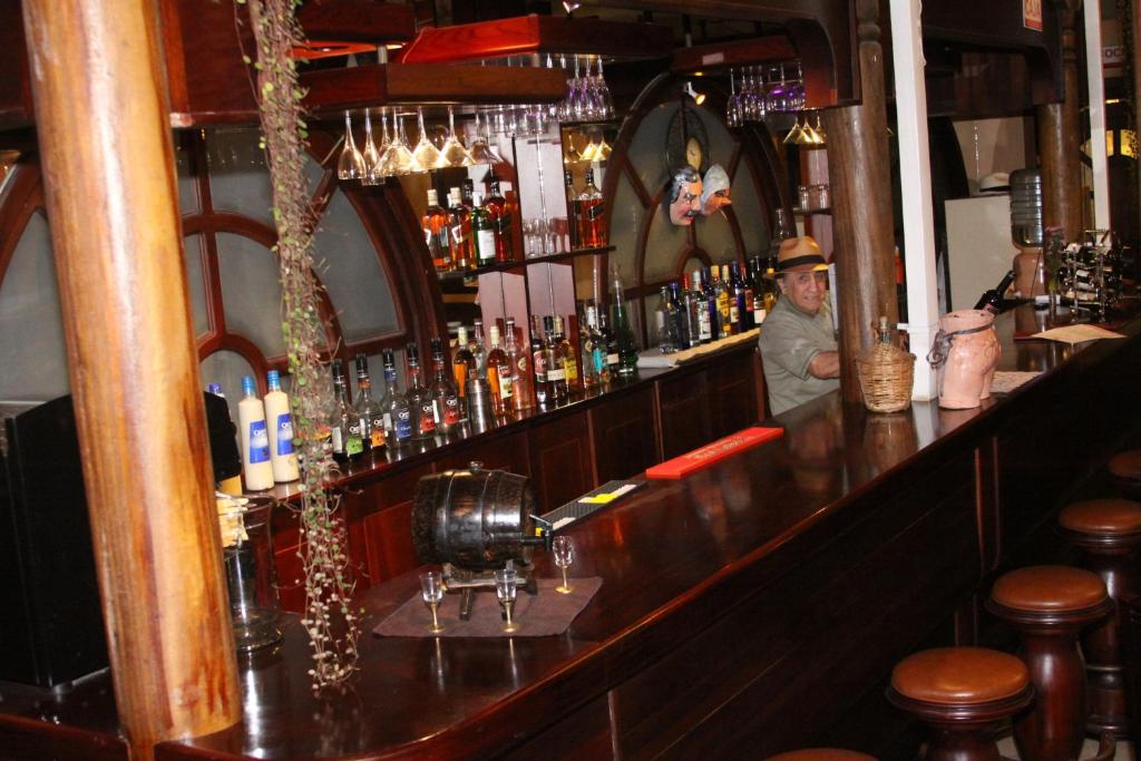 Lounge nebo bar v ubytování Hotel Coronel