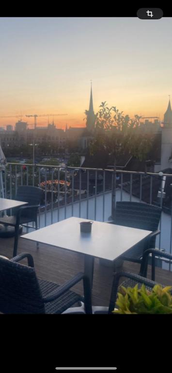 Balkoni atau teres di Lindis Hotel
