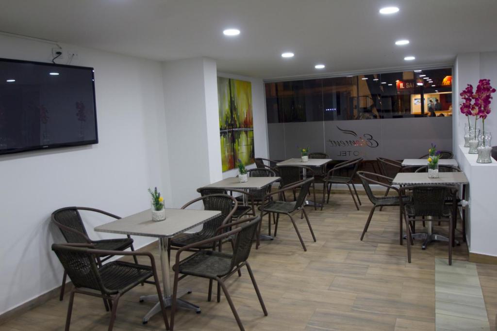 Restaurace v ubytování Element Hotel