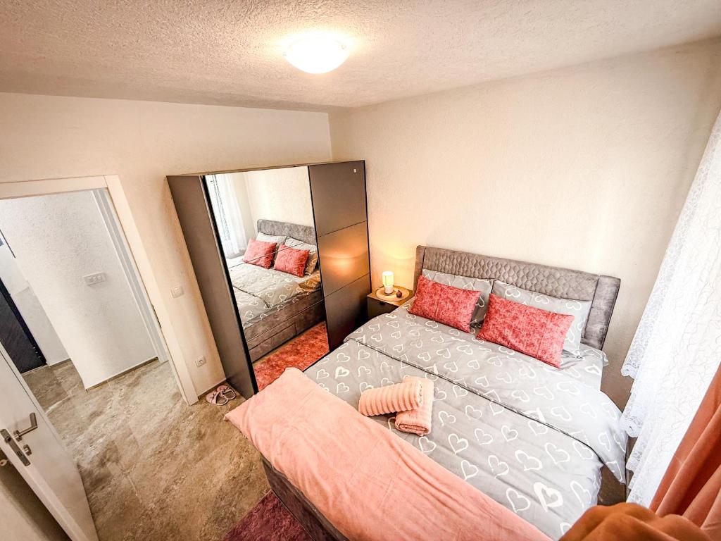 Postel nebo postele na pokoji v ubytování Apartment Lorena