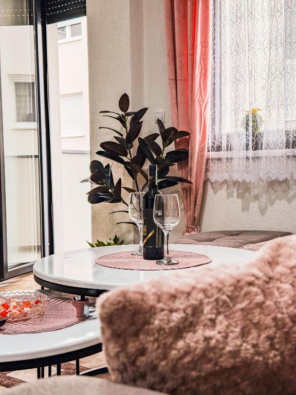 Posezení v ubytování Apartment Lorena