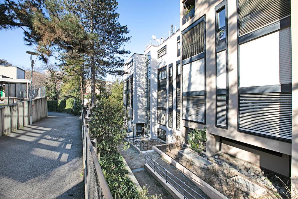 Budova, kde se apartmán nachází