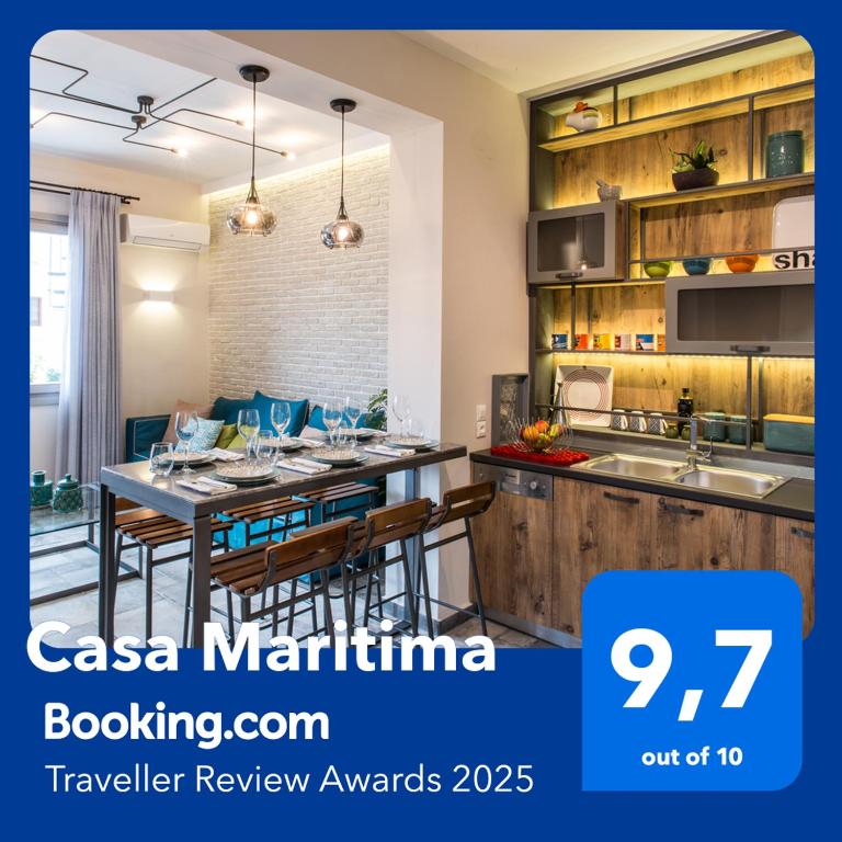 Certifikát, hodnocení, plakát nebo jiný dokument vystavený v ubytování Casa Maritima