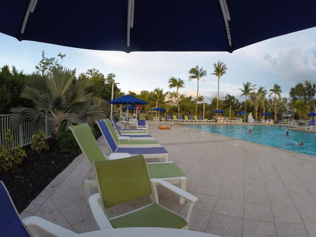 Bazén v ubytování Ocean Pointe Resorts - 1214 Sea View nebo v jeho okolí