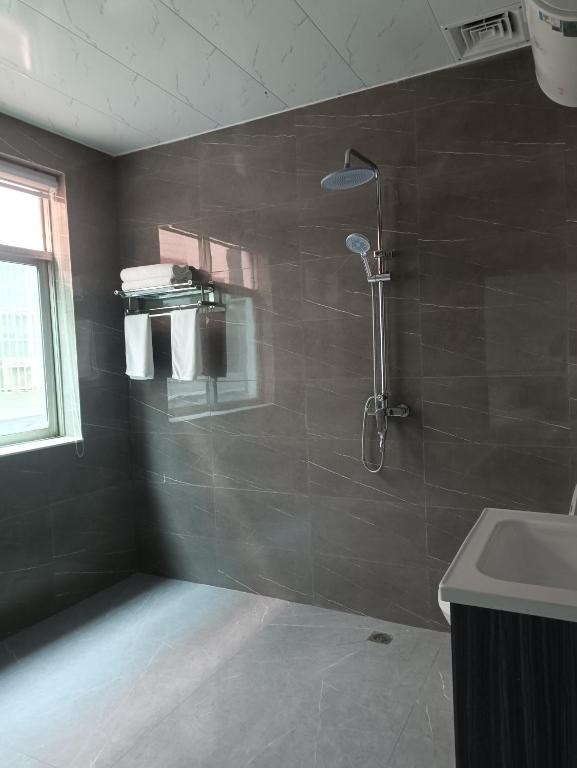 Koupelna v ubytování Heleju Homestay