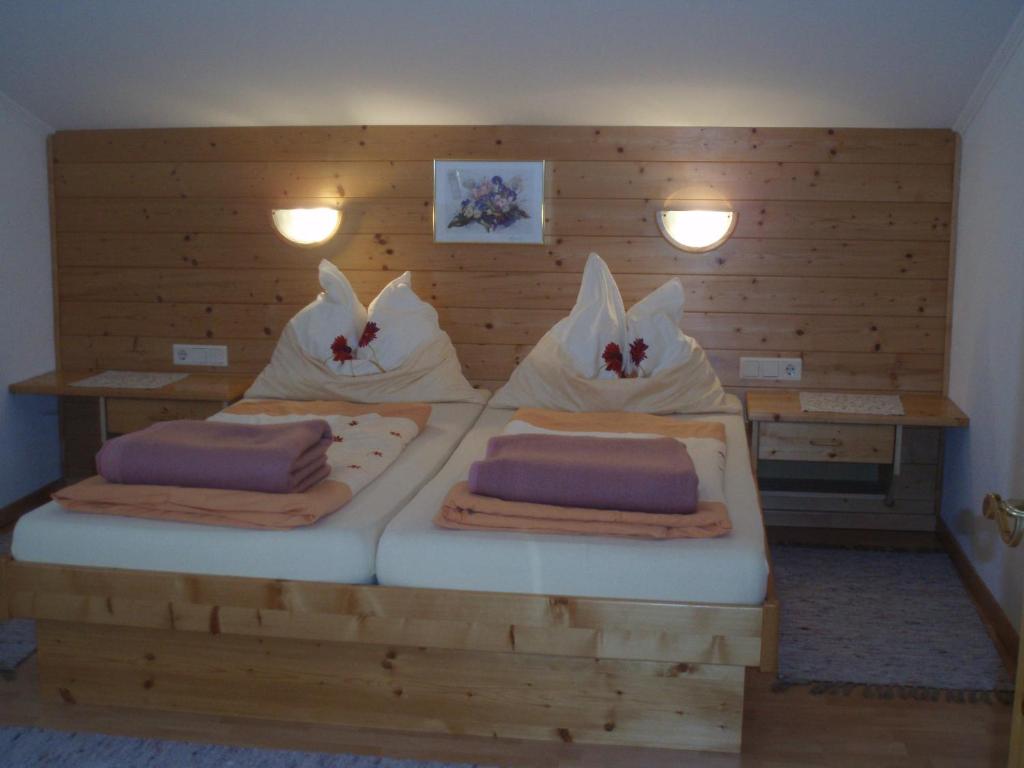 Letto o letti in una camera di Edthof