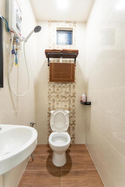 Koupelna v ubytování TKT Guesthouse