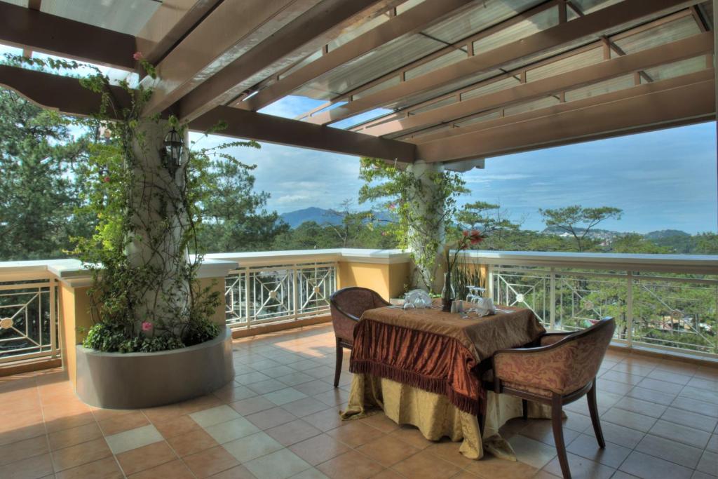 Balkón nebo terasa v ubytování Hotel Elizabeth - Baguio