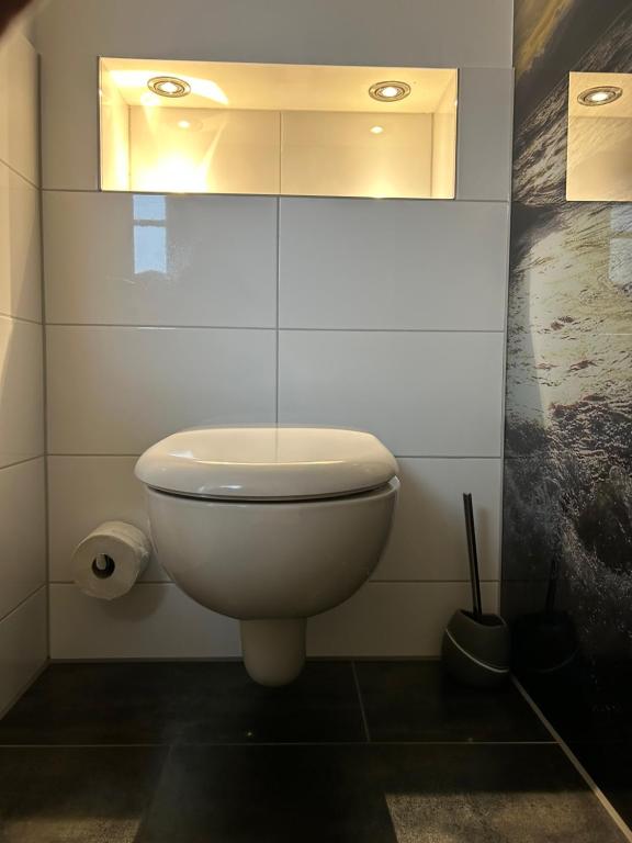 Koupelna v ubytování Hotel Alte Schule