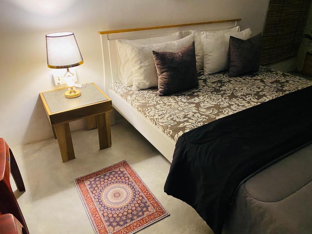 Postel nebo postele na pokoji v ubytování Coastal villa