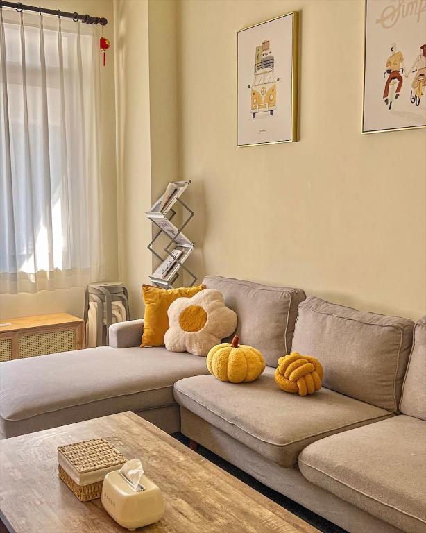 Posezení v ubytování Kaile Roaming Homestay