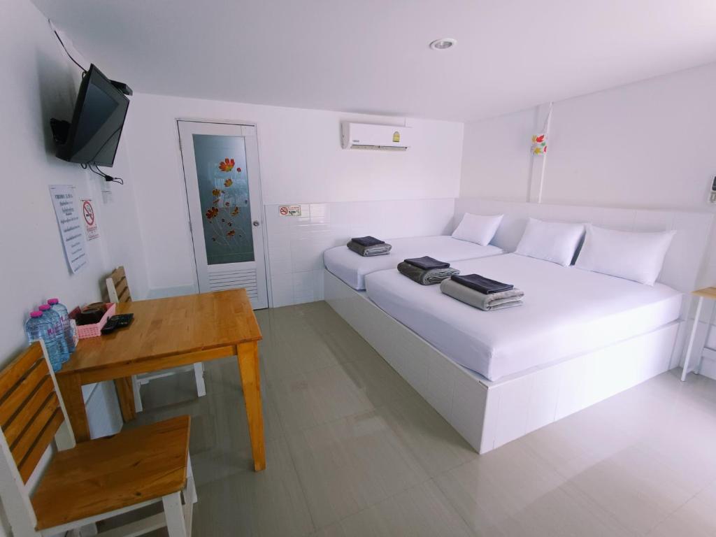 TV a/nebo společenská místnost v ubytování Saan Rak Resort