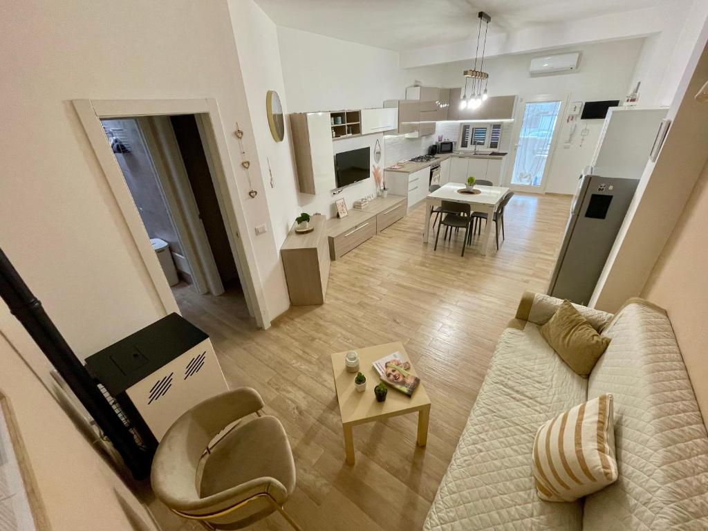 Χώρος καθιστικού στο Maggio House