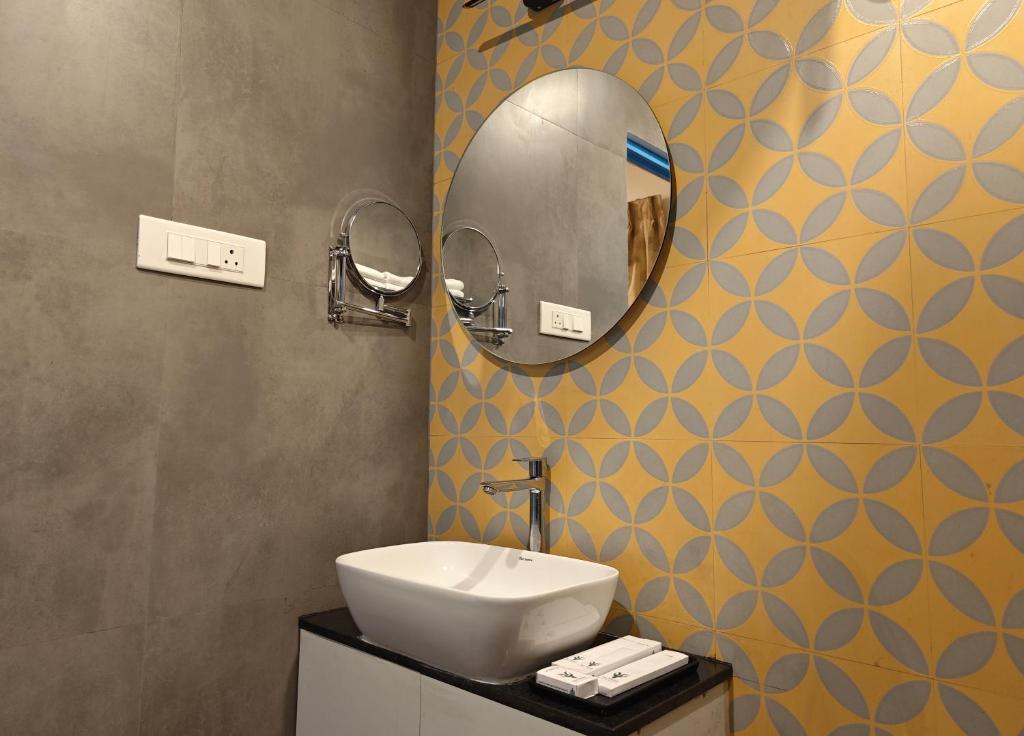 Koupelna v ubytování Ibex Resorts, Coimbatore Kakarla