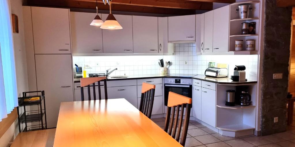 Kuchyň nebo kuchyňský kout v ubytování Casa Fontanella