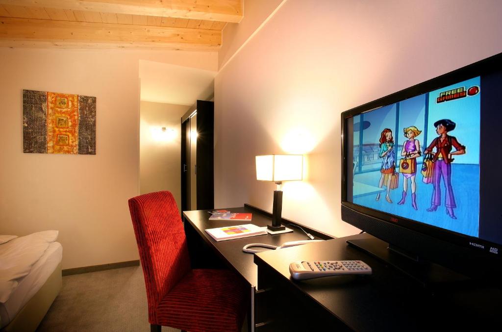 TV a/nebo společenská místnost v ubytování Banyan