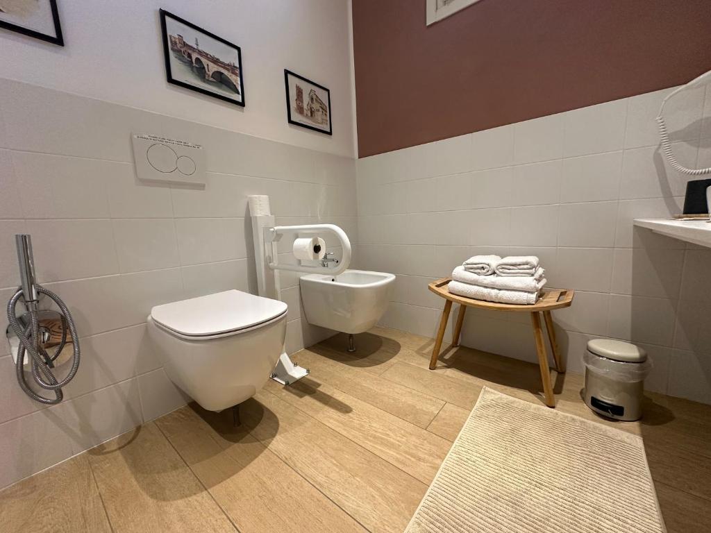 Kúpeľňa v ubytovaní VeronaLago B&B Accessibile