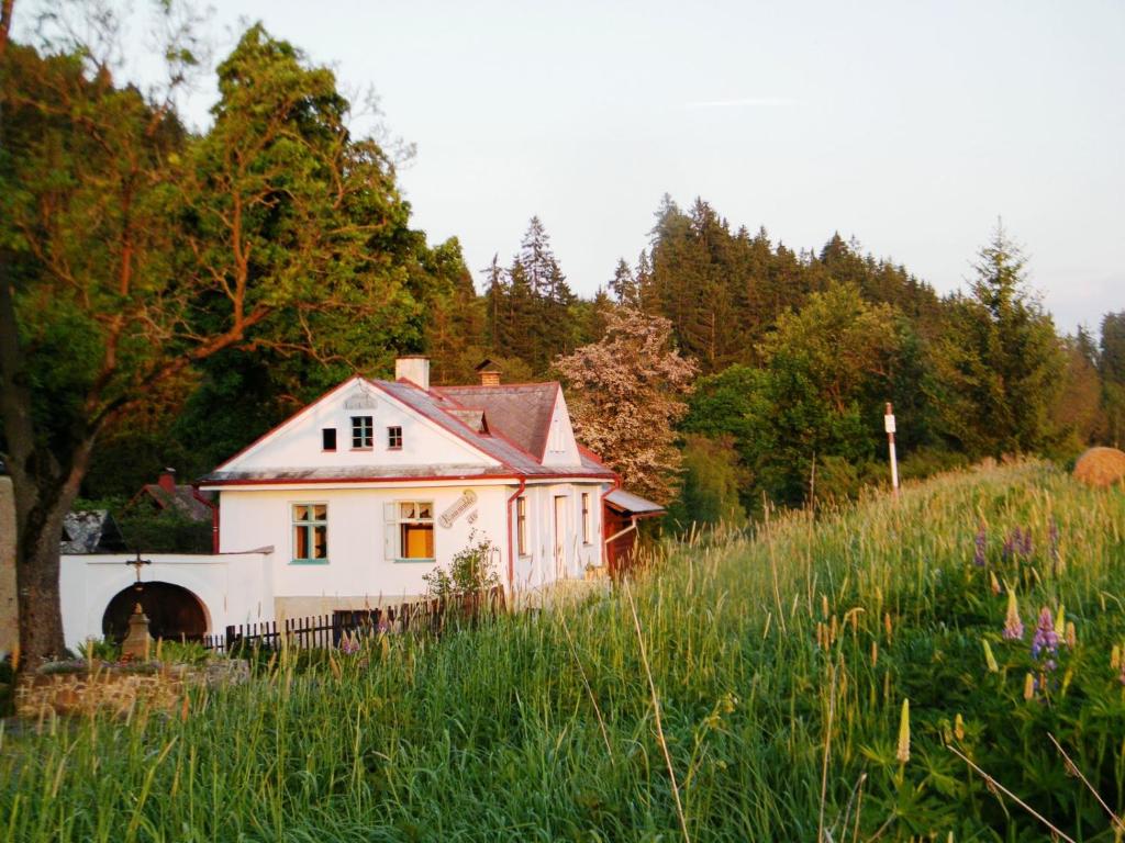 Natuurlandschap vlak bij het vakantiehuis