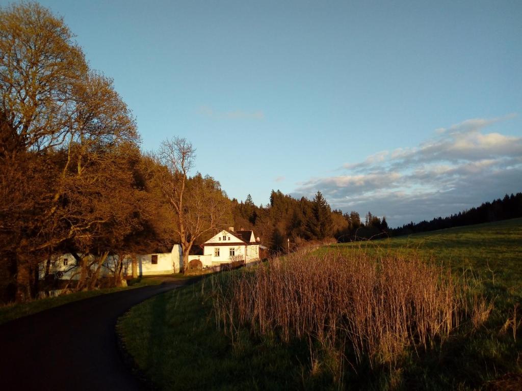 Natuurlandschap vlak bij het vakantiehuis