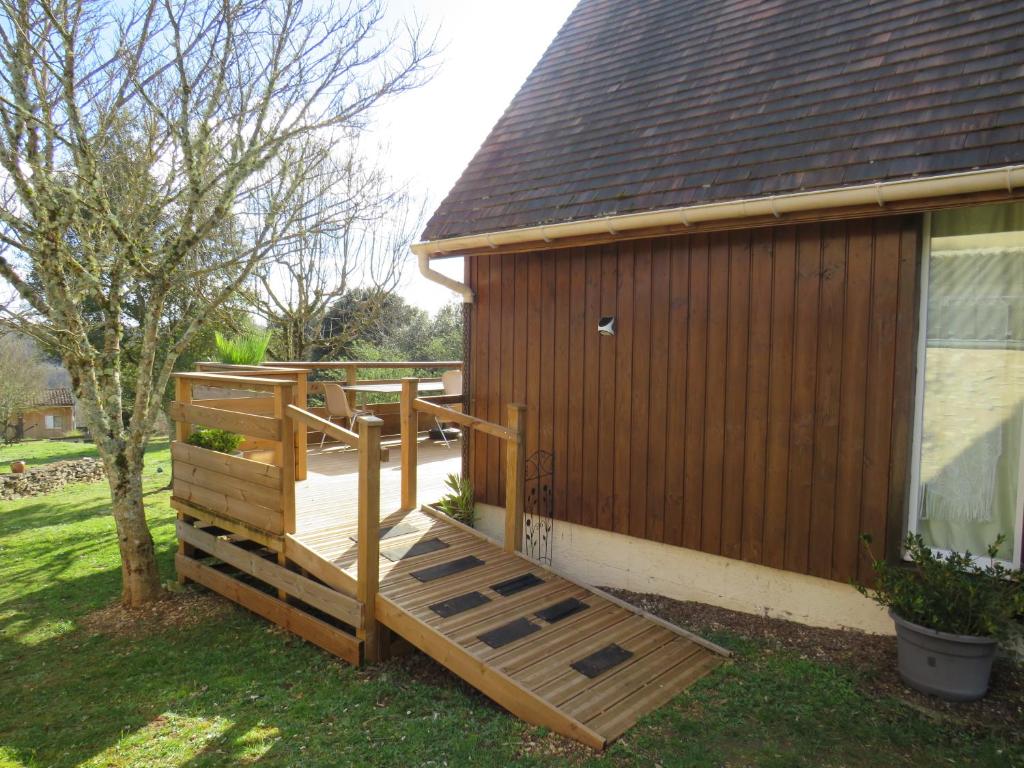 Zahrada ubytování Gîtes des Deux Vallées Chalet avec vue imprenable