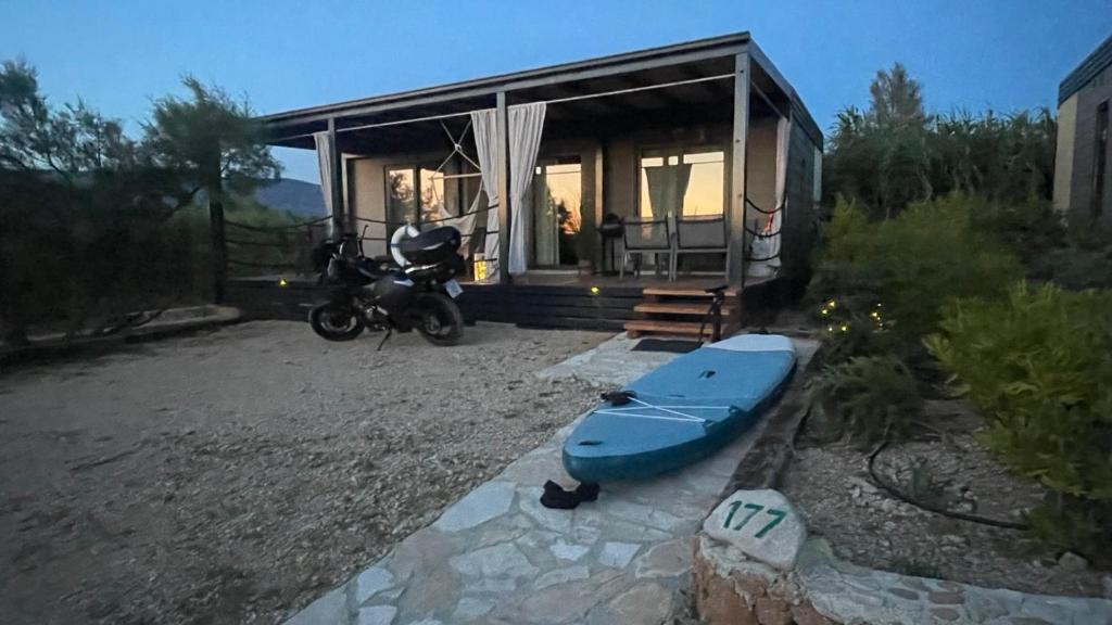Zahrada ubytování Sha-Shaaa Luxury Mobile Home - Terra Park SpiritoS