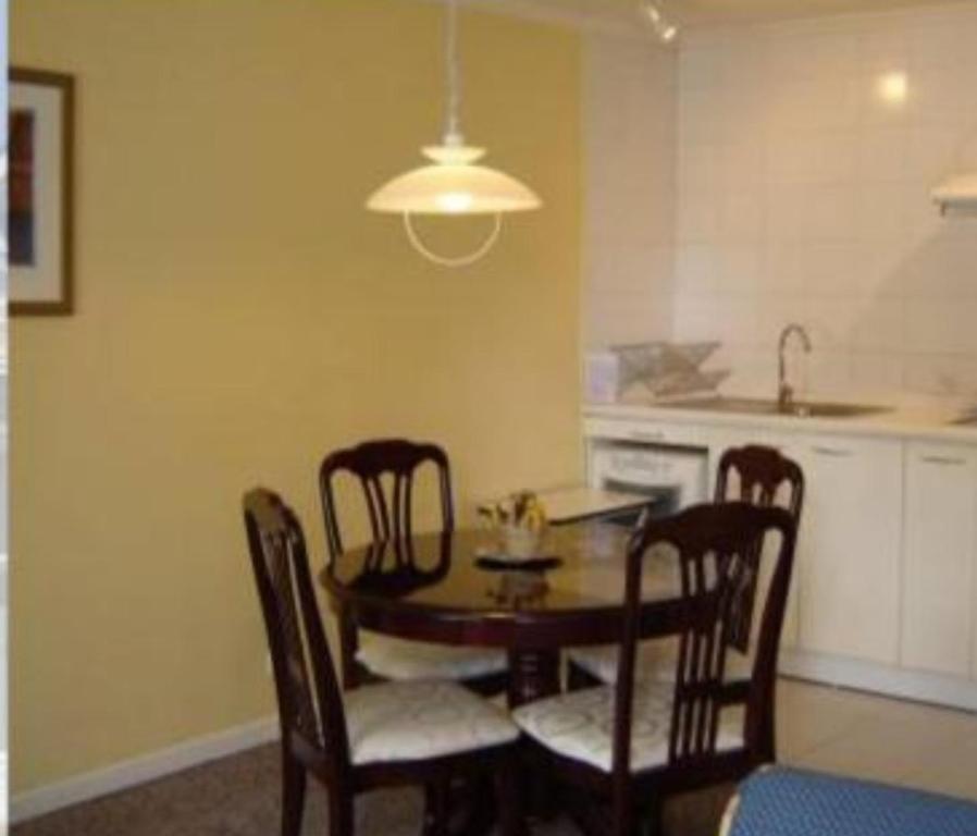 Kuchyň nebo kuchyňský kout v ubytování Apart Hotel Casablanca