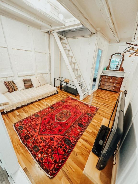 Central city apartment with terrace - Resim 18