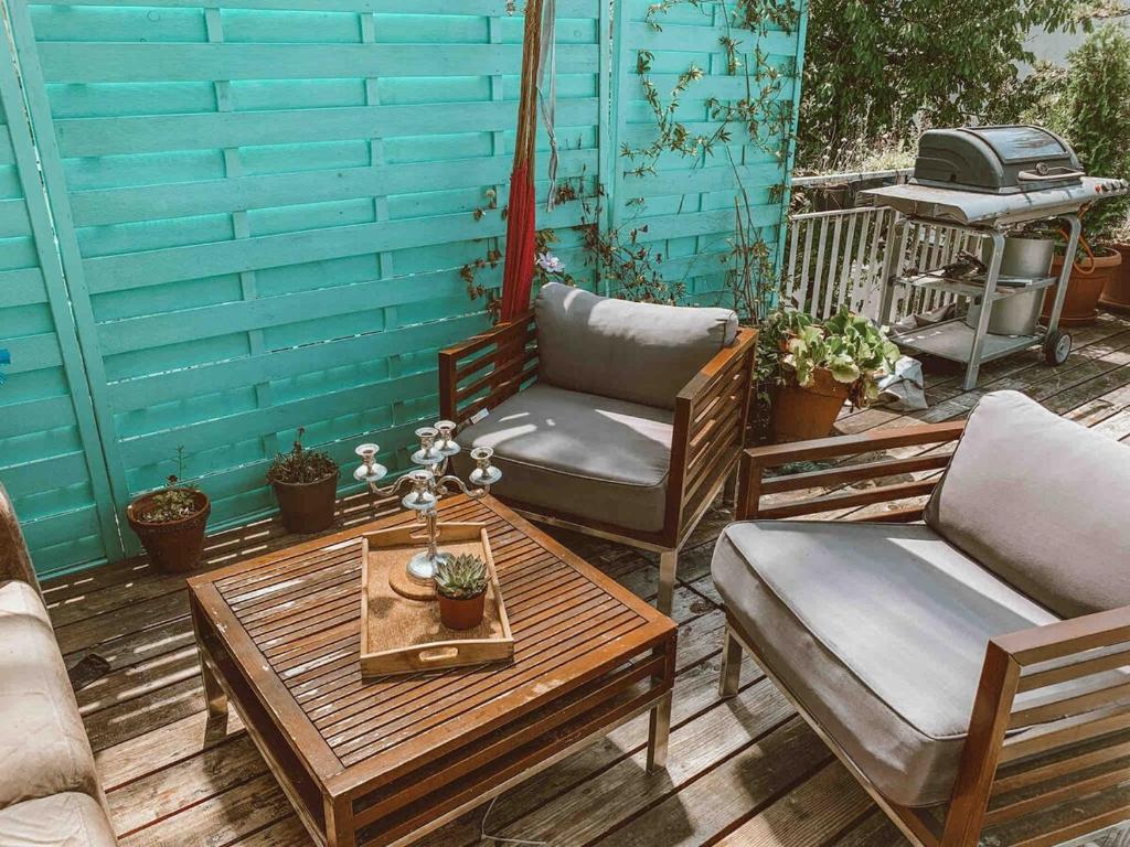 Central city apartment with terrace - Resim 32