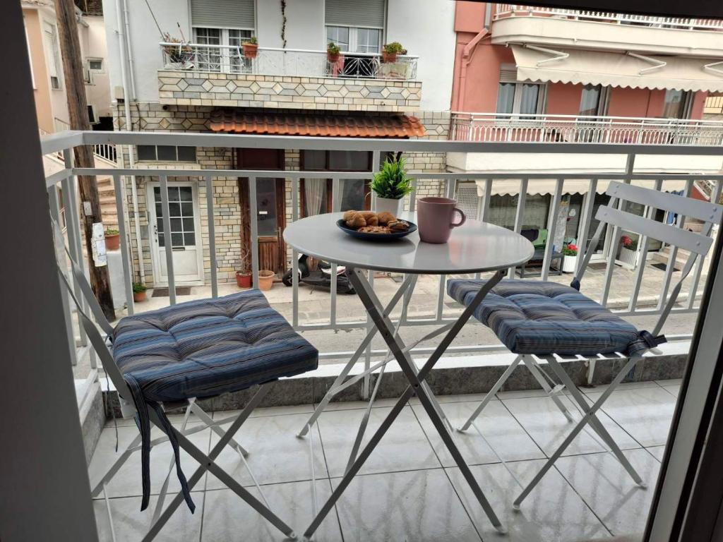 Balkón nebo terasa v ubytování V&M maisonette