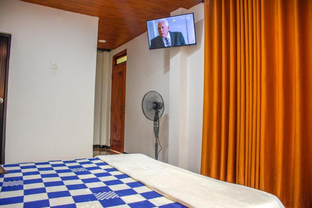TV a/nebo společenská místnost v ubytování Tedro home stay