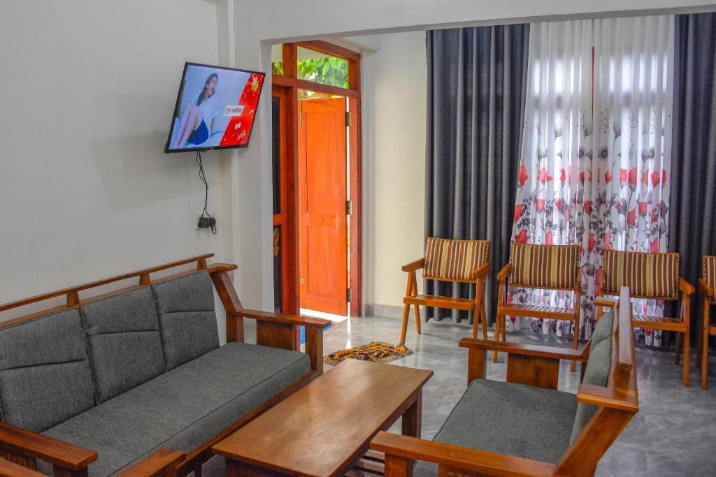 TV a/nebo společenská místnost v ubytování Tedro home stay