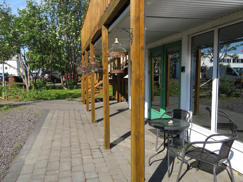 Hoone, kus hostel asub