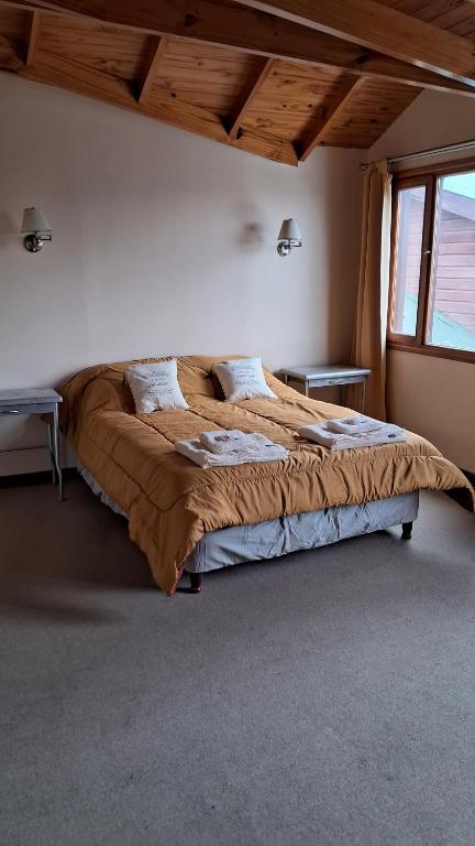 Postel nebo postele na pokoji v ubytování Entre Mar y Montaña