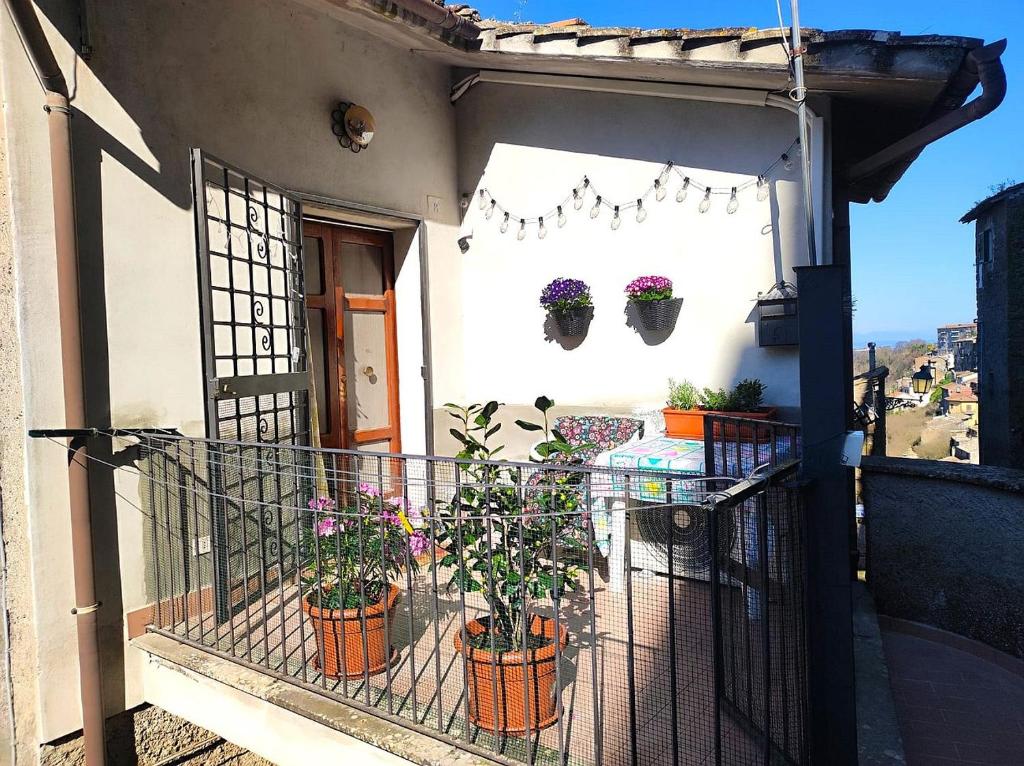 Balkón nebo terasa v ubytování Casa sulla Scarpata