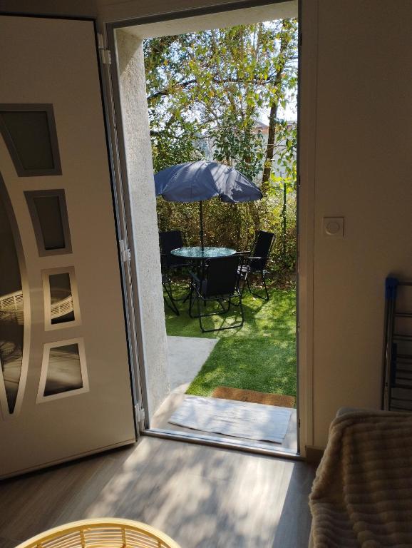 Zahrada ubytování Studio Cosy et Calme