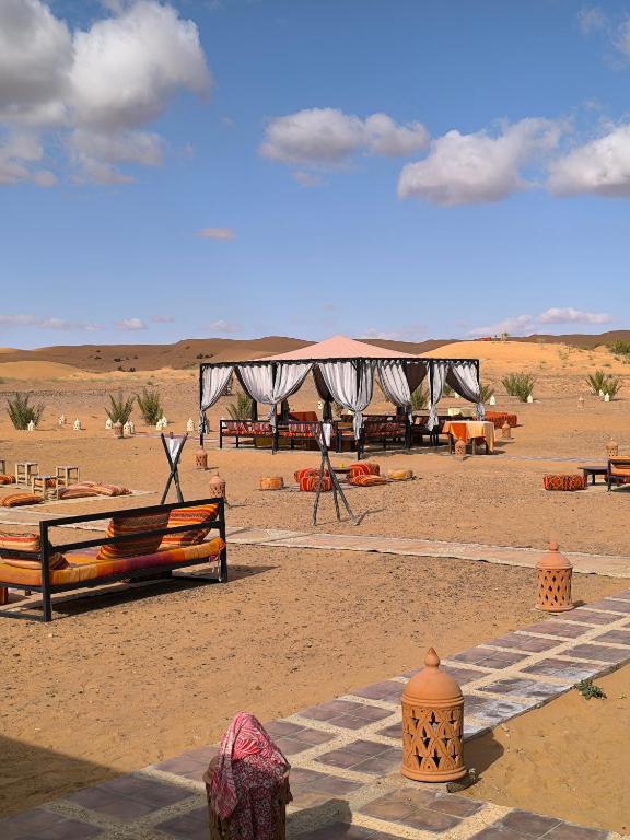 Příroda nedaleko luxury tent