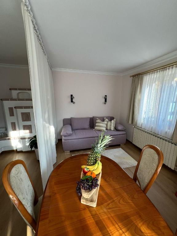 Posezení v ubytování Ferienwohnung Lisi