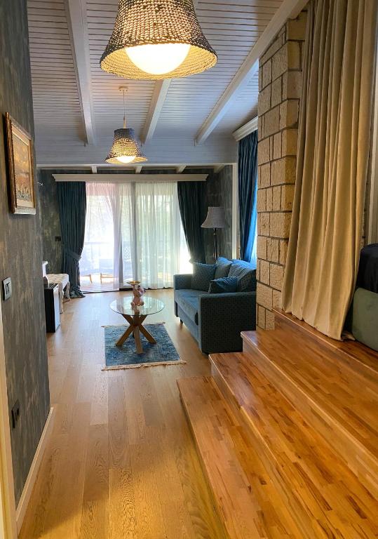 Posezení v ubytování Le prince Rooms