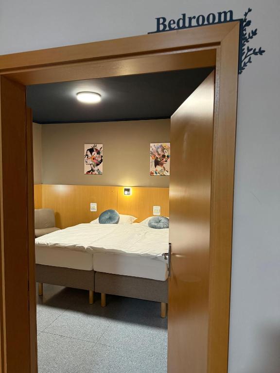 Postel nebo postele na pokoji v ubytování Premium B&B Nova Gorica