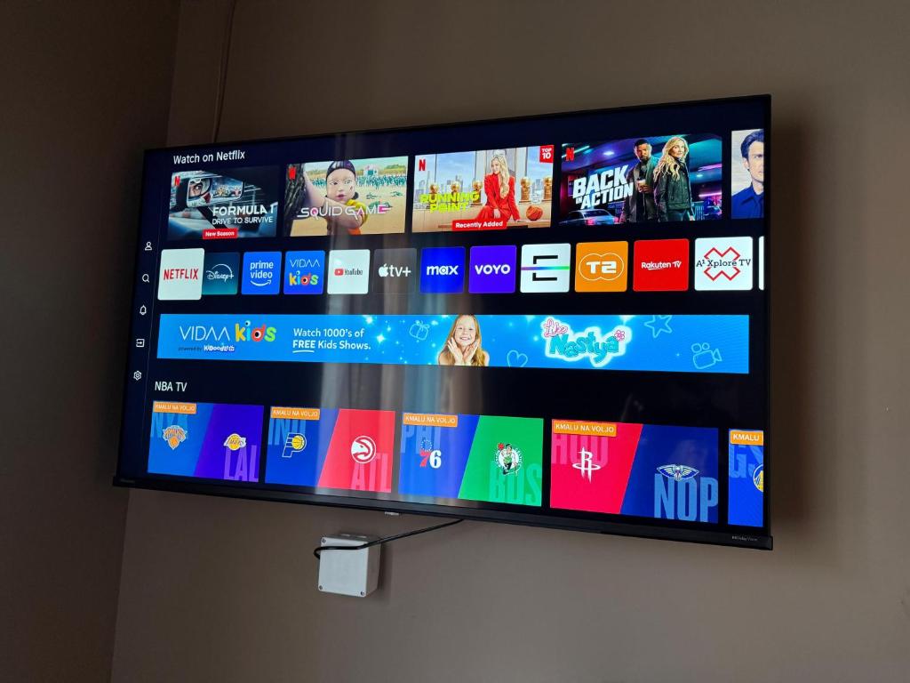TV a/nebo společenská místnost v ubytování Premium B&B Nova Gorica