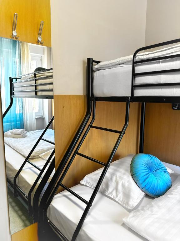 Postel nebo postele na pokoji v ubytování Premium B&B Nova Gorica
