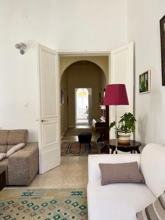 Posezení v ubytování Blu House