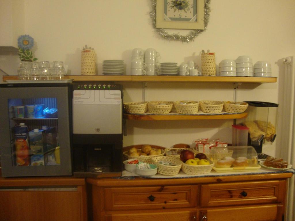 Jedlo v ubytovaní bed & breakfast alebo blízkom okolí