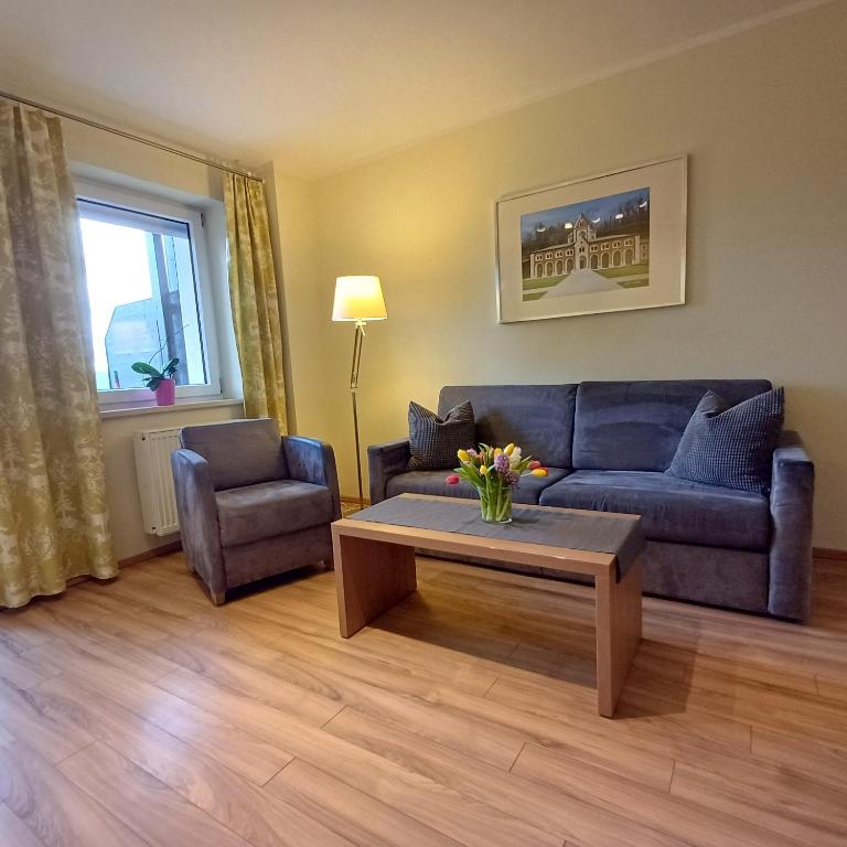 Posezení v ubytování Hölbinger Alm - Apartments